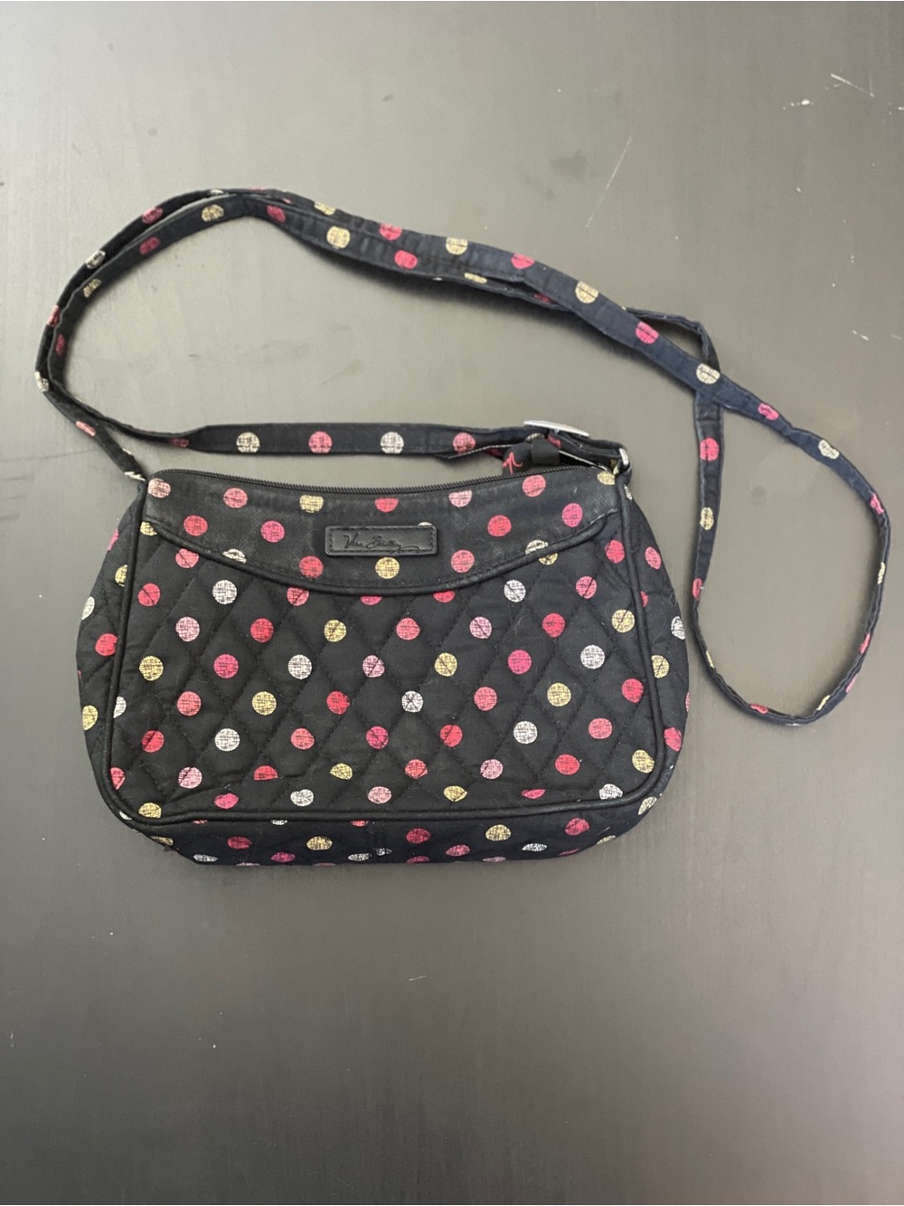 Vera Bradley Havana Dots Little Crossbody Purse - Retired Print